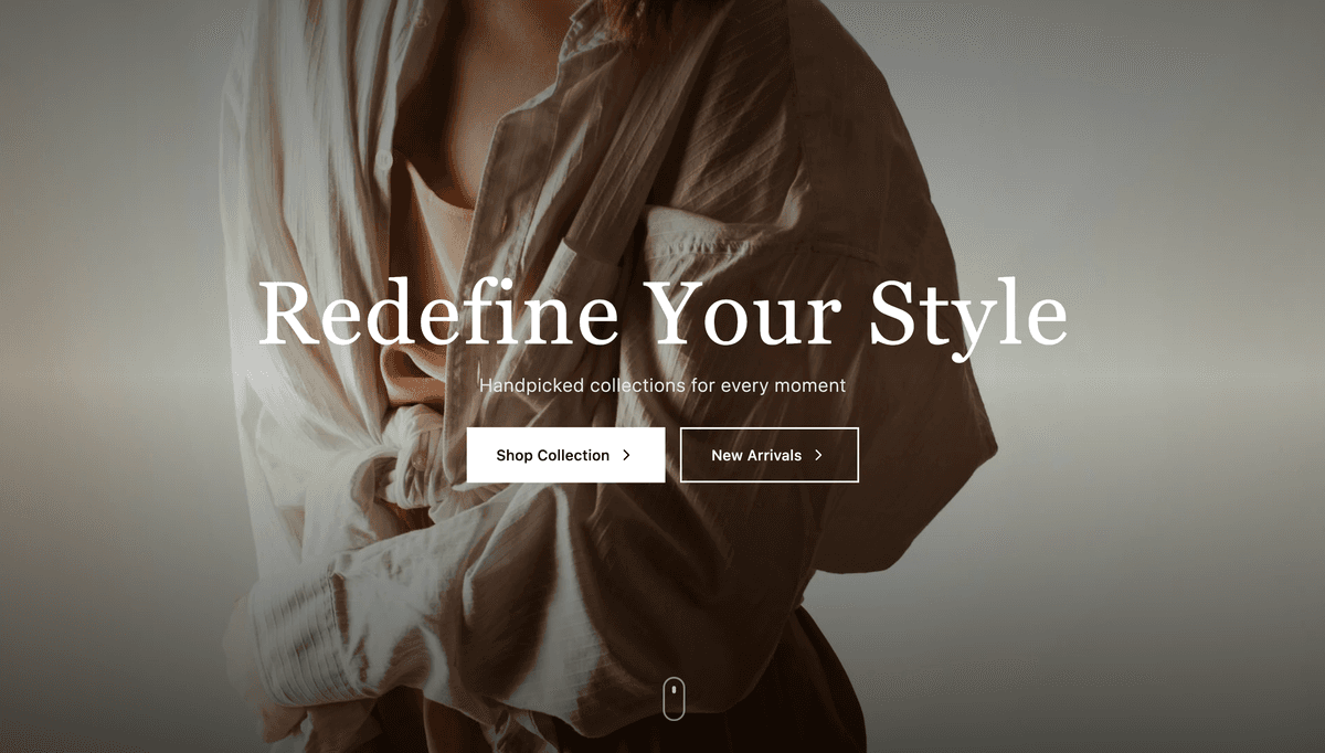 Fashion Boutique — Fashion website built by Omprakash Kadur